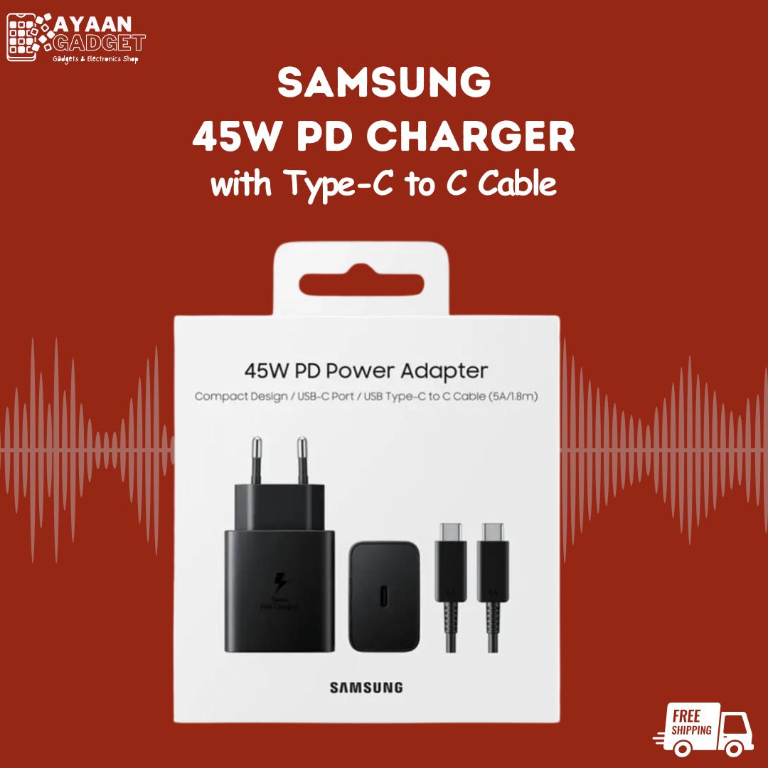 Samsung 45W USB-C Super Fast Charging - Black