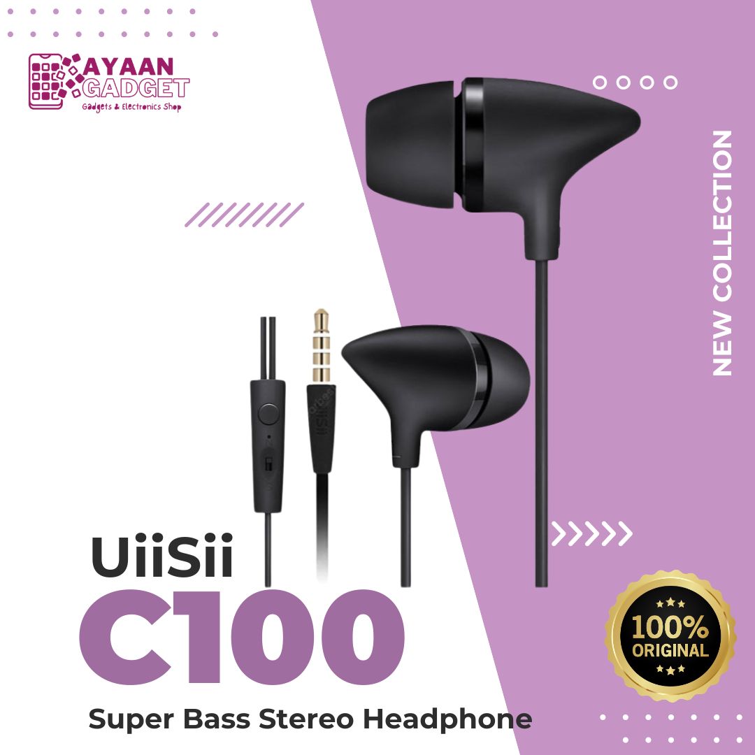 Uiisii C100 - Super Bass Stereo - 100% Original