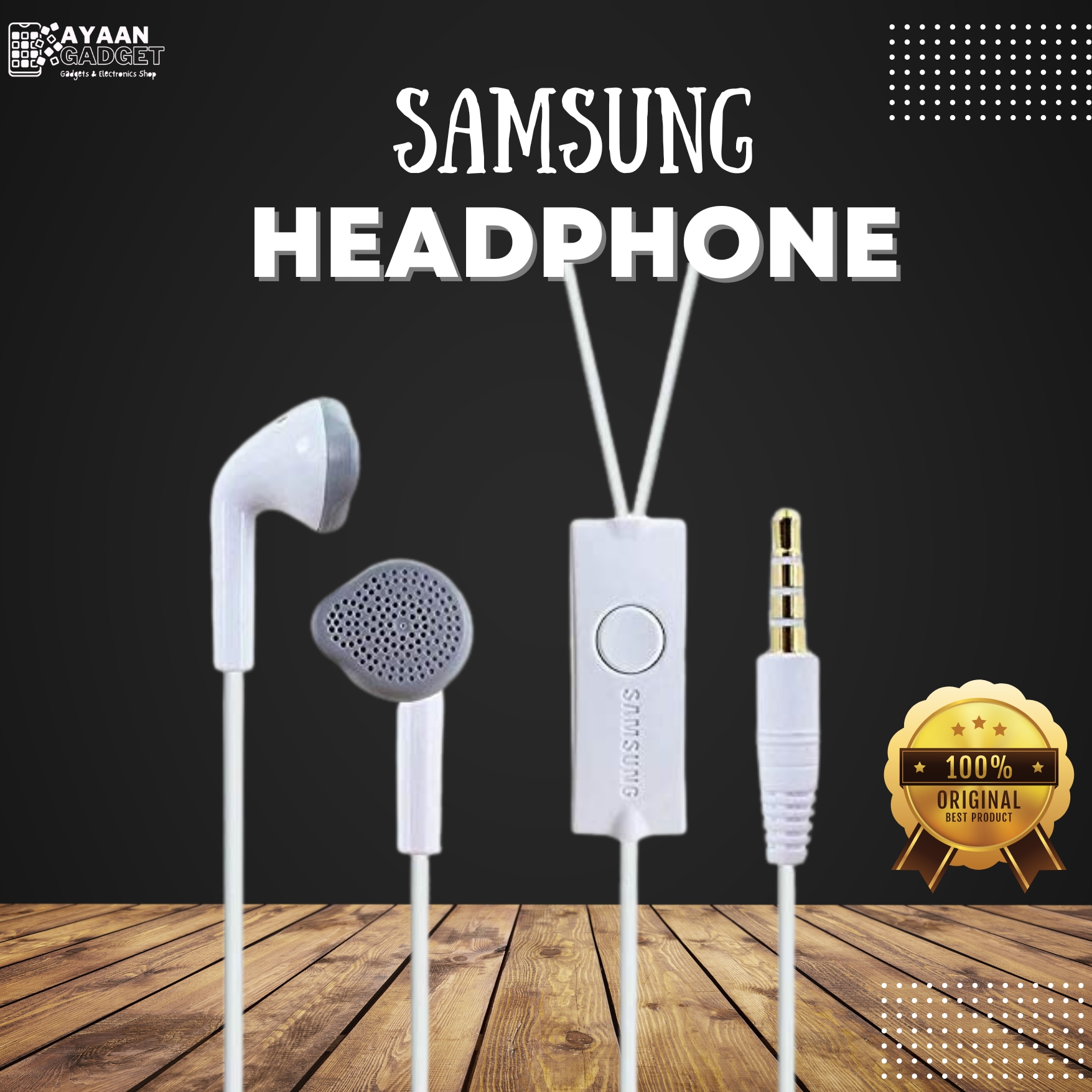 Samsung Earphone 3.5 mm Earphone with Mic